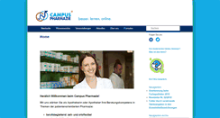 Desktop Screenshot of campus-pharmazie.de